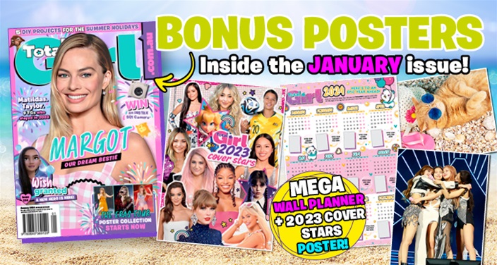 BONUS POSTERS: Taylor, BLACKPINK, 2024 planner, adorbs pets and more BONUS POSTERS: Taylor, BLACKPINK, 2024 planner, adorbs pets and more