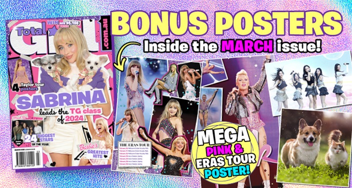 BONUS POSTERS: Taylor and Sabrina, NewJeans, P!nk and more! BONUS POSTERS: Taylor and Sabrina, NewJeans, P!nk and more!