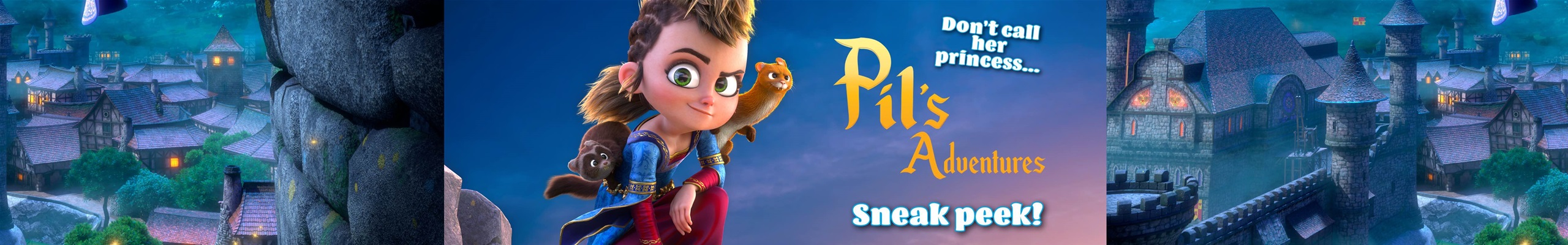 Let's go! Sneak a peek of the cool new movie Pil's Adventures!