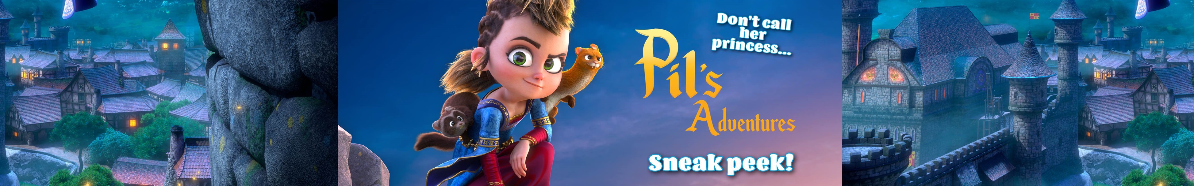 Let's go! Sneak a peek of the cool new movie Pil's Adventures!
