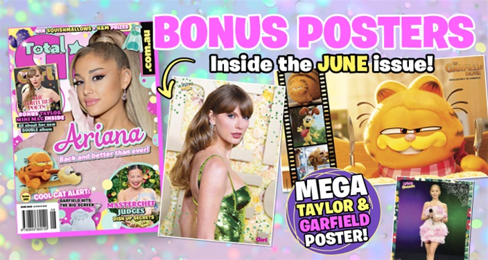 BONUS POSTERS: Taylor, Olivia, Ariana, Garfield, TXT and puppies! BONUS POSTERS: Taylor, Olivia, Ariana, Garfield, TXT and puppies!