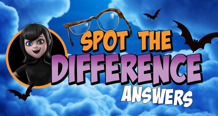 Hotel Transylvania | Spot the Difference (SPOILER: Answers revealed!)