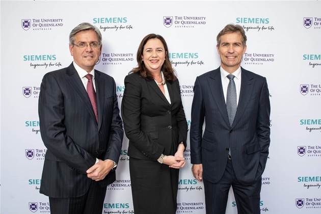 UQ receives $500m software grant from Siemens