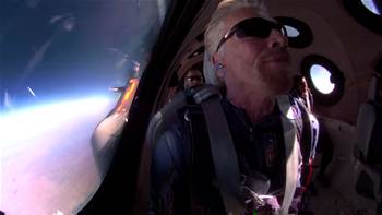 Billionaire Branson soars to space aboard Virgin Galactic flight