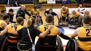 Graham makes history in wheelchair rugby