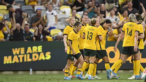 Matildas leave it late to defeat Ferns