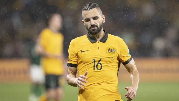 Behich blizzard blow hits Socceroos