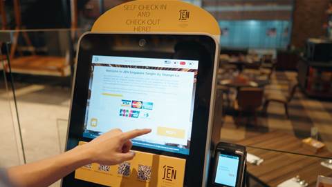Shangri-La Group's Jen hotels implement smart check-in kiosks