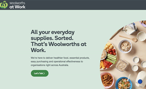 Woolworths quietly opens its B2B online shopping platform