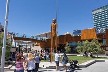 Attackers take over Perth's Yagan Square touchscreens