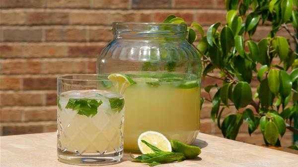 RECIPE: Refreshing Ginger Lime-ade