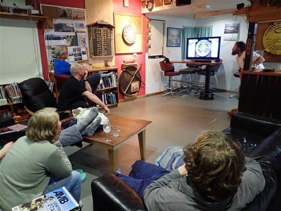 Australian Antarctic bases stage real-time video darts comp