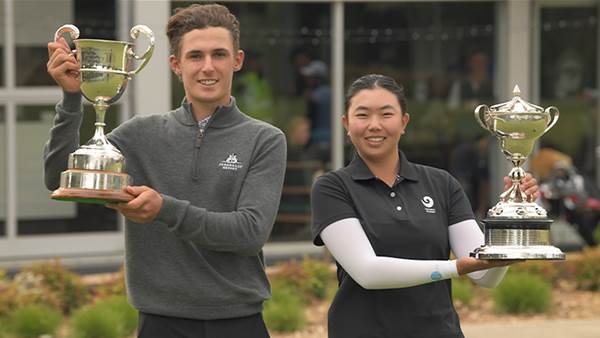 McKinney and Xu take Australian Amateur titles