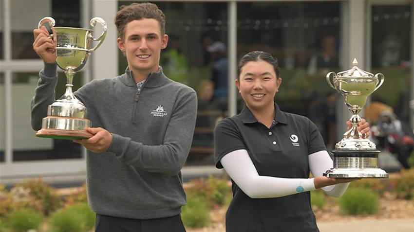 McKinney and Xu take Australian Amateur titles McKinney and Xu take Australian Amateur titles
