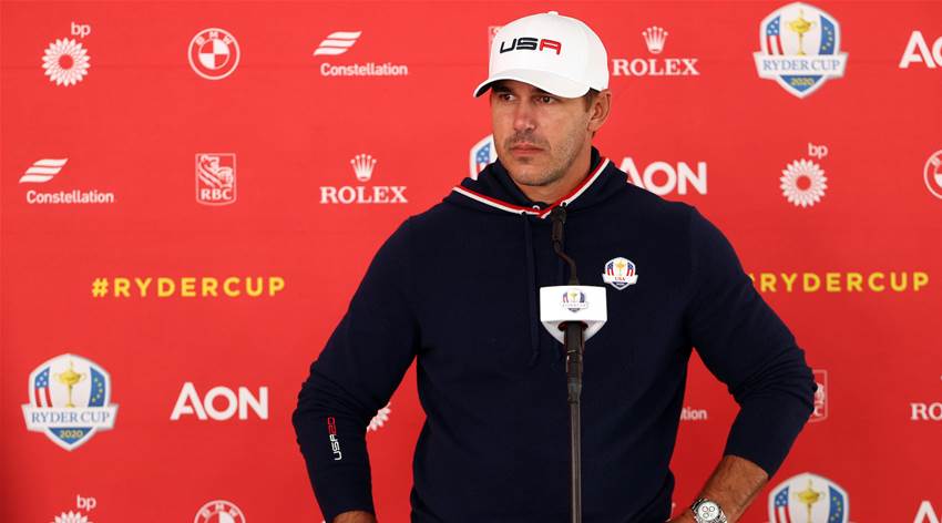 Brooks sounds off on Bryson and Cup comments Brooks sounds off on Bryson and Cup comments