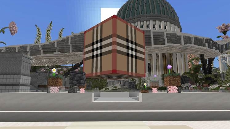 Burberry partners with Minecraft to create in-game adventure and capsule collection