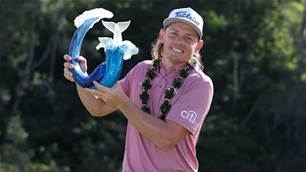 Cam holds off Rahm for Hawaii win