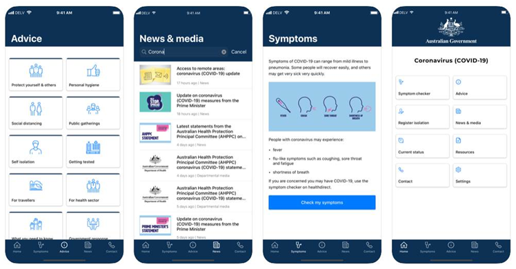 Australia launches COVID-19 app, WhatsApp chat