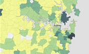 NSW launches heat map showing active COVID-19 cases by postcode