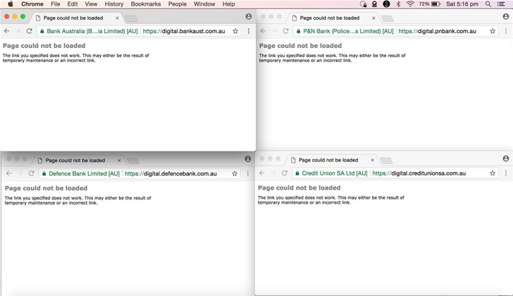 Dozens of Aussie banks go down after supplier outage