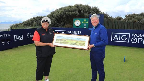 Davies delight ahead of Royal Troon tee time