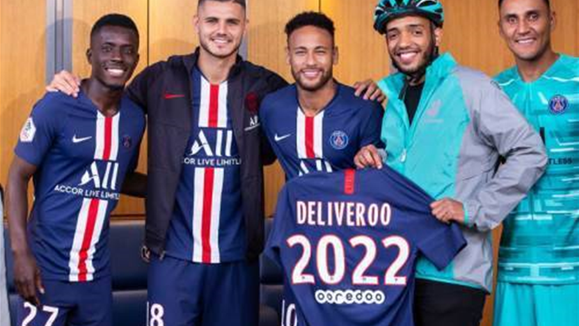 Food delivered to your seat: PSG partners with Deliveroo