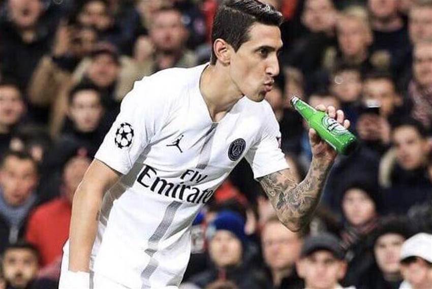 Two assists and one beer: An eventful night for Di Maria Two assists and one beer: An eventful night for Di Maria