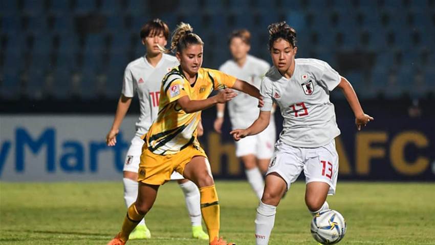 Young Matildas hammered 7-0 by Japan