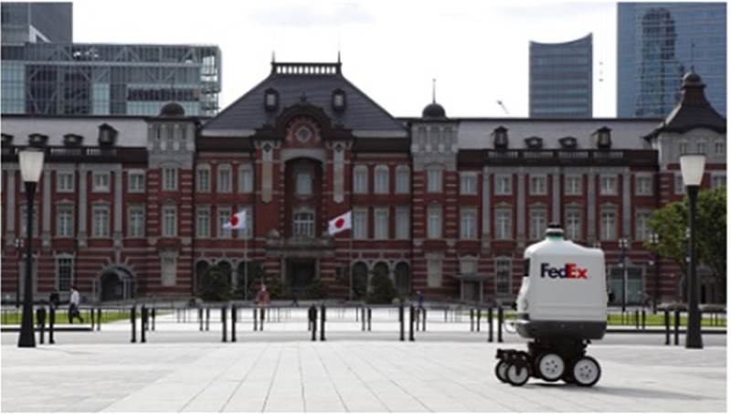 FedEx brings Roxo bot to Japan in contactless delivery trial