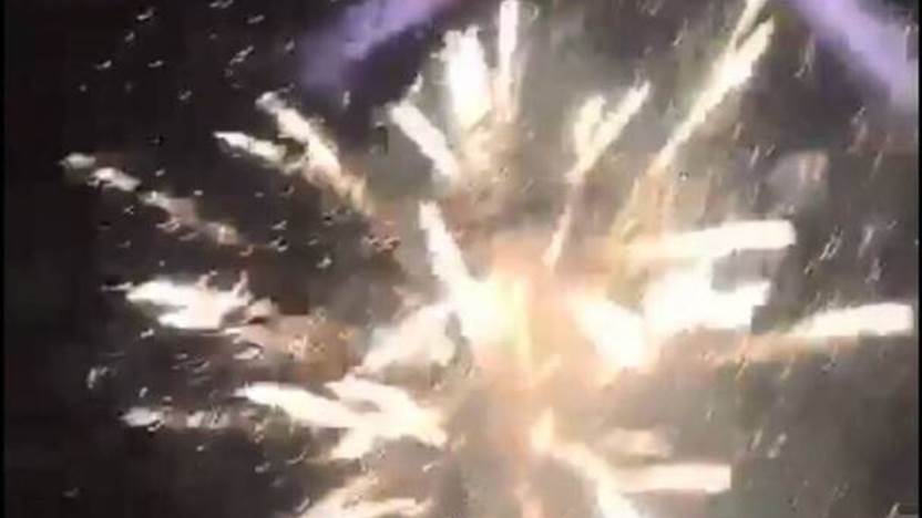 Watch! Ajax fans set off fireworks outside Real Madrid hotel