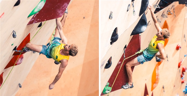 Paris Games: Climbing Pro Campbell Harrison Paris Games: Climbing Pro Campbell Harrison
