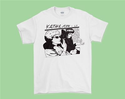 this kath and kim gordon tee is made for foxy ladies