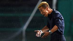 Honda’s first game as Cambodian coach