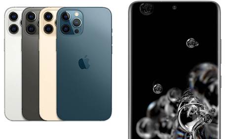 Apple iPhone 12 Pro Max vs. Samsung Galaxy S20 Ultra: Head-to-head