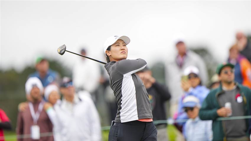 Lin and Kim on top at U.S Women’s Open Pebble debut Lin and Kim on top at U.S Women’s Open Pebble debut