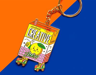 a juicy keyring to boost your creativity