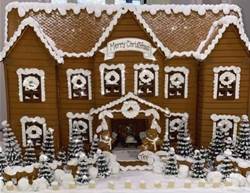 Celebrities share amazing gingerbread house photos