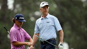 Nervy Crowe’s Masters debut alongside Aussie heartbreaker