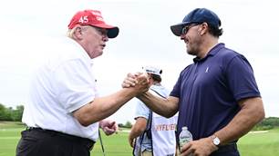 Trump – and tons of cash – to end LIV year