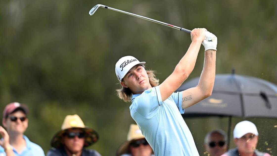 Louis looks the goods on day one of the Aussie PGA