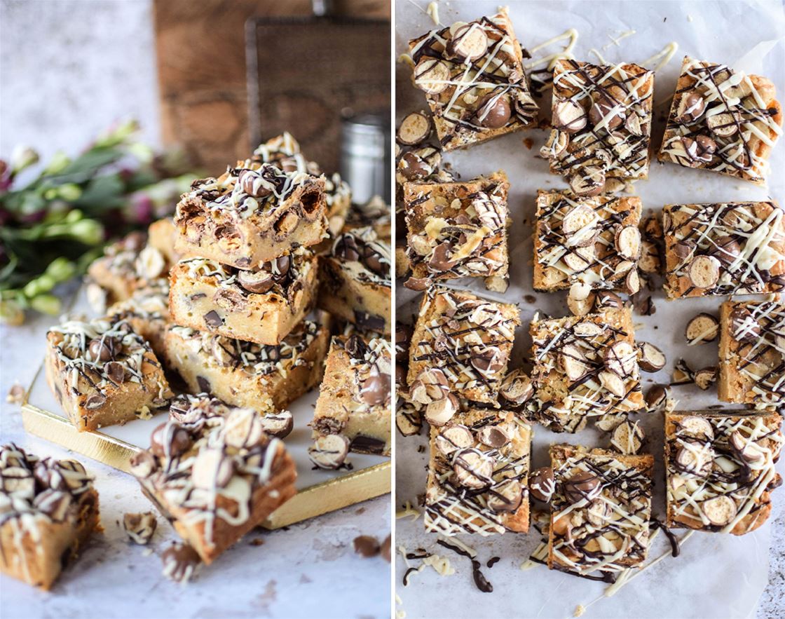 malteser blondies malteser blondies