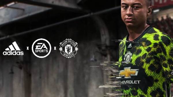 Manchester United release digital fourth kit