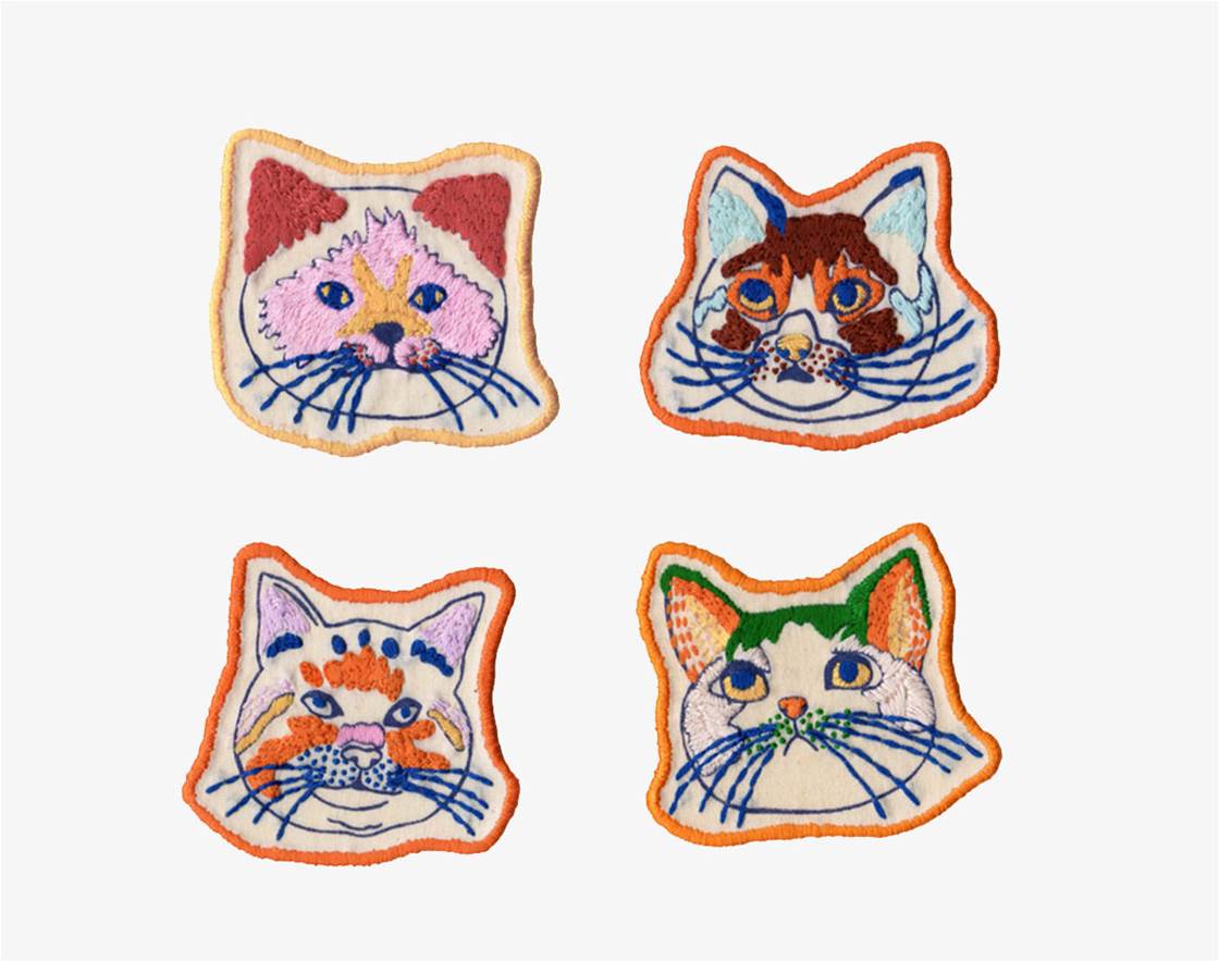 masae wada's cat patches