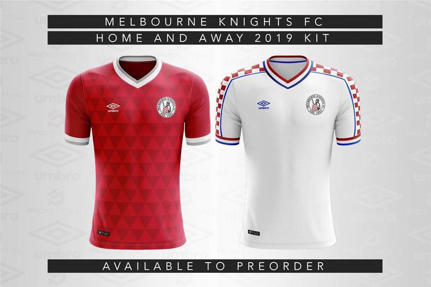 Melbourne Knights reveal 2019 jerseys Melbourne Knights reveal 2019 jerseys