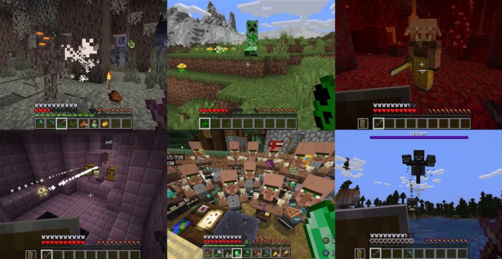 Minecraft’s Flashiest Mobs Minecraft’s Flashiest Mobs