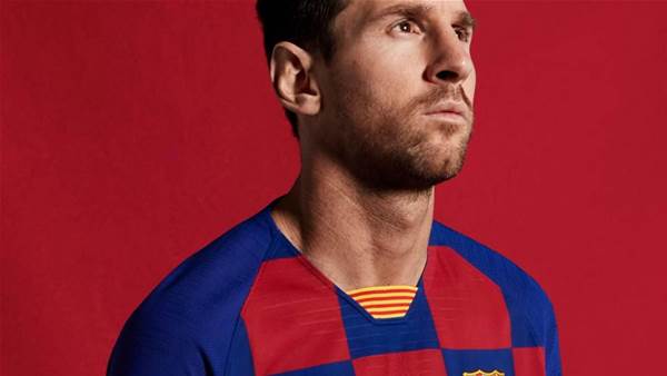 Barcelona's chequered-look for 2019/20 blasted online by fans