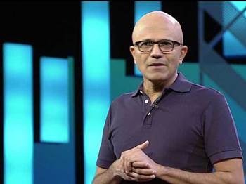 Microsoft boss Nadella trumpets cloud tie-up with Reliance
