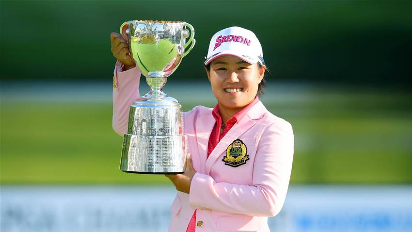 Hataoka storms to LPGA Championship Konica Minolta Cup win Hataoka storms to LPGA Championship Konica Minolta Cup win