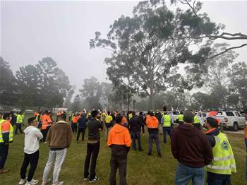 NBN subcontractors join nationwide protest