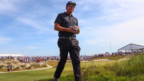 Mickelson on the verge of PGA immortality